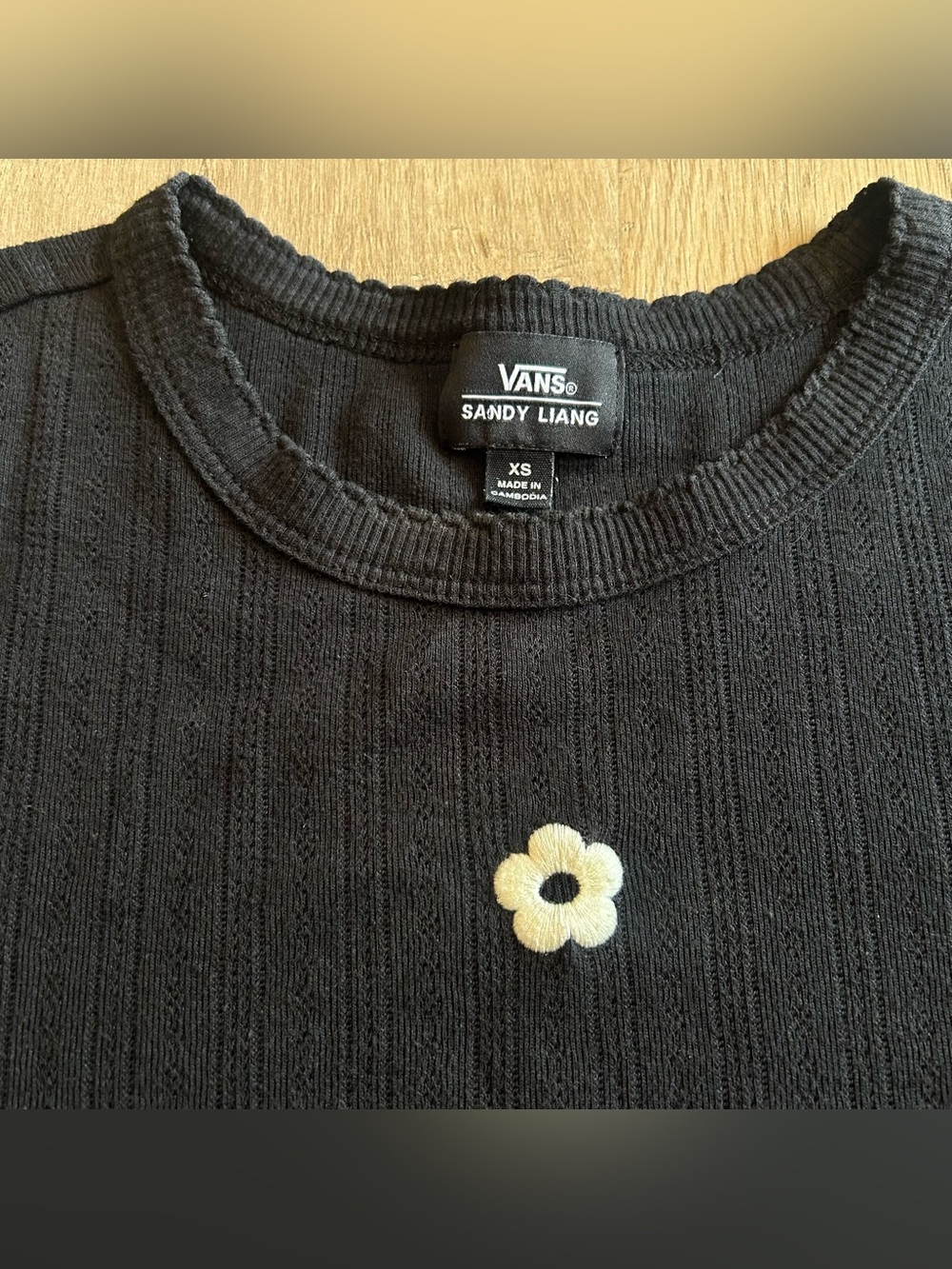 Sandy Liang x Vans Poitelle Long Sleeve Mini Dress - Picture 5 of 7